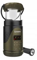 Radijas su saulės ir rankinio užvedimo funkcija HAWK Expedition R30 HWRDI430GN pilkai žalias