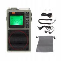 Nešiojamasis radijas FM VHF AM SW WB HRD-787, 1000mAh baterija