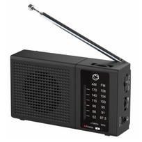 Nešiojama statybinė radija AM/FM Manta, įkraunama, USB-C, minijack