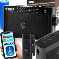 Virtuvinis nešiojamas radijas su Bluetooth, USB, FM, retro stiliaus