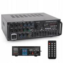 Bluetooth 2000W FM stereo stiprintuvas su radiju ir nuotolinio valdymo pultu