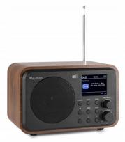 DAB+ skaitmeninis radijas su FM, Bluetooth, USB, baterija