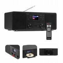 Interneto radijas Audizio, WIFI, BT 5.0, CD, USB, MicroSD, FM, DAB+