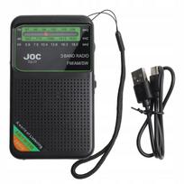 Nešiojama mini FM/AM/SW turistinė radija su USB-C