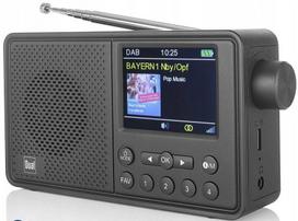 Radijo imtuvas Dual MCR 120 DAB+ FM RDS Bluetooth, įmontuota baterija, ekvalaizeris