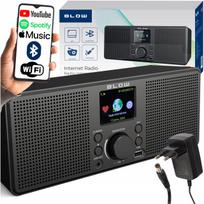 Virtuvinis radijo imtuvas su LCD ekranu, WiFi, Bluetooth, USB, RDS ir žadintuvu