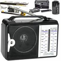 Nešiojamas statybinis radijas FM/AM, veikiantis su tinklu ir baterija