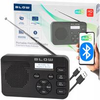 Virtuvinis radijas su LCD, Bluetooth, DAB+, FM, AUX, USB-C, nešiojamas