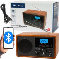 Virtuvinis retro radijas su Bluetooth, laikrodžiu, LCD, FM, AUX, USB-C, SD