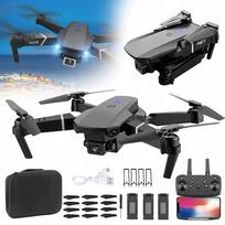 Sulankstomas dronas LS-E525 su 2 HD kameromis, RC, WiFi, pradedantiesiems