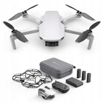 Dronas DJI Mavic Mini Combo DJIMAVMICOMB-UK 250g pilkas/baltas