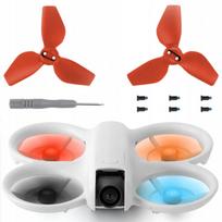 Sraigtai DJI NEO dronui, 2 vnt. (1xCW, 1xCCW), raudoni, su varžtais