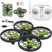Vaikiškas dronas Syma X26, nuotolinio valdymo, 2.4GHz, LED, 3D režimas