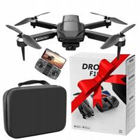 Profesionalus dronas su kamera, nuotolinio valdymo, su lagaminu