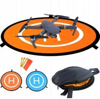 Drone nusileidimo aikštelės kilimėlis 55 cm, dvi pusės, su kuoliukais