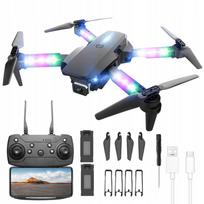 Dronas E99D Pro su 2 HD kameromis, WiFi, 350 m nuotolinio valdymo žaislas