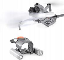Drono DJI Mini 5 Pro propelerių laikiklis su naktiniu paieškos prožektoriumi