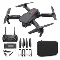 Dronas PRO 3 akumuliatoriai, 4K Full HD kamera, šviesiai pilkas