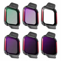 Filtrų rinkinys DJI Lito X1 / Flip dronui, 6 vnt. + dėklas (CPL UV ND16-128)