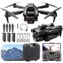 Dronas su ZT-F CAMERA, Wifi, LED, 3 baterijomis, vaikams, su dėklu