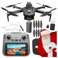 Dronas su kamera 8K, WiFi, 5G, GPS, C0, valdomas nuotoliniu būdu, veikimo atstumas 3000 m
