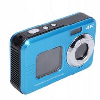 Povandeninis fotoaparatas 4K 48MP su automatiniu fokusavimu, asmenukių dvigubu ekranu, 11,5 BT