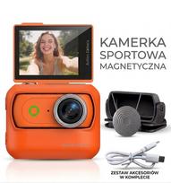 Mini kamera LK-018 1080P WiFi su 2" ekranu ir magnetine dokavimo stotele