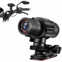 Veiksmo kamera FULL HD 1080P, atspari vandeniui, 120°, skirta šalmui, dviračiui, motociklui