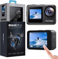 Veiksmo kamera AKASO 4K 30FPS 20MP, atspari vandeniui 40M, EIS, WiFi, jutiklinis ekranas