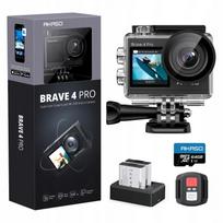 Veiksmo kamera AKASO Brave 4 Pro 4K 30FPS 20MP 64GB povandeninė