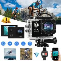 Veiksmo kamera 4K, atspari vandeniui, 30 m, 170° platus kampas