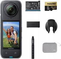 Veiksmo kamera Insta360 X4 Ultimate, 4K, pilnas komplektas, atspari vandeniui