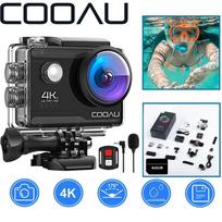 Sporto kamera 4K UHD, 30FPS, WiFi, USB-C, nuotolinio valdymo pultas, atspari vandeniui, 64GB SD