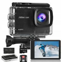 Veiksmo kamera A16 4K 60FPS su 64GB kortele ir EIS stabilizacija