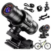 Mini sportinė Full HD 1080P kamera šalmui, dviračiui, motociklui, atspari vandeniui, 120°