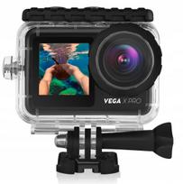 Veiksmo kamera Niceboy VEGA X PRO 4K 60 FPS su vandeniui atspariu dėklu juoda