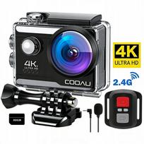 4K sportinė kamera 20MP su EIS stabilizacija ir 32GB atminties kortele