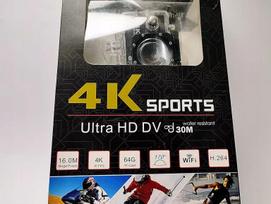 Veiksmo kamera KOBWA, vandeniui atspari, 4K, 18MP, Wi-Fi, 30 m