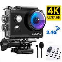 Sportinė kamera 4K 60FPS 20MP atspari vandeniui EIS 170°