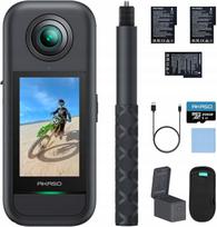 Sportinė kamera AKASO su priedais 360° 5,7K 72 MP 256GB