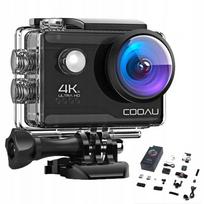 Veiksmo kamera 4K 20MP su mikrofonu, EIS, vandeniui atspari, WiFi, nuotolinio valdymo pultas