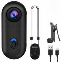Mini sportinė kamera HD 4K, atspari vandeniui, 140°, WiFi, su priedais