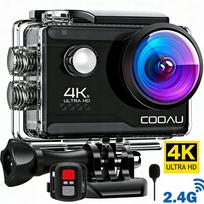 Veiksmo kamera 4K 60FPS 20MP, atspari vandeniui, 40 m, 2.0" LCD