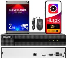 Tinklo vaizdo įrašymo įrenginys 8 IP kameroms HiLook NVR-108MH-D su 2TB disku