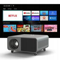 Mini projektorius WiFi Android FULL HD 4K 16500 lm autofokusas Bluetooth