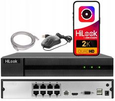 Vaizdo įrašymo įrenginys IP NVR-8CH-4MP/8P 8 kanalų 4Mpx HiLook by Hikvision