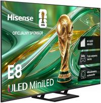 Televizorius Hisense 75E8S 75" MiniLED 4K UHD 144Hz VIDAA