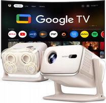 Mini projektorius Aurzen Boom su Google TV ir Dolby Audio