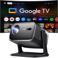 Projektorius Aurzen Boom Mini 4K Google TV Smart WiFi garsiakalbis HDR 300