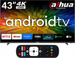 Televizorius 43" 4K Ultra HD Smart WiFi Android Dolby Frameless Dahua